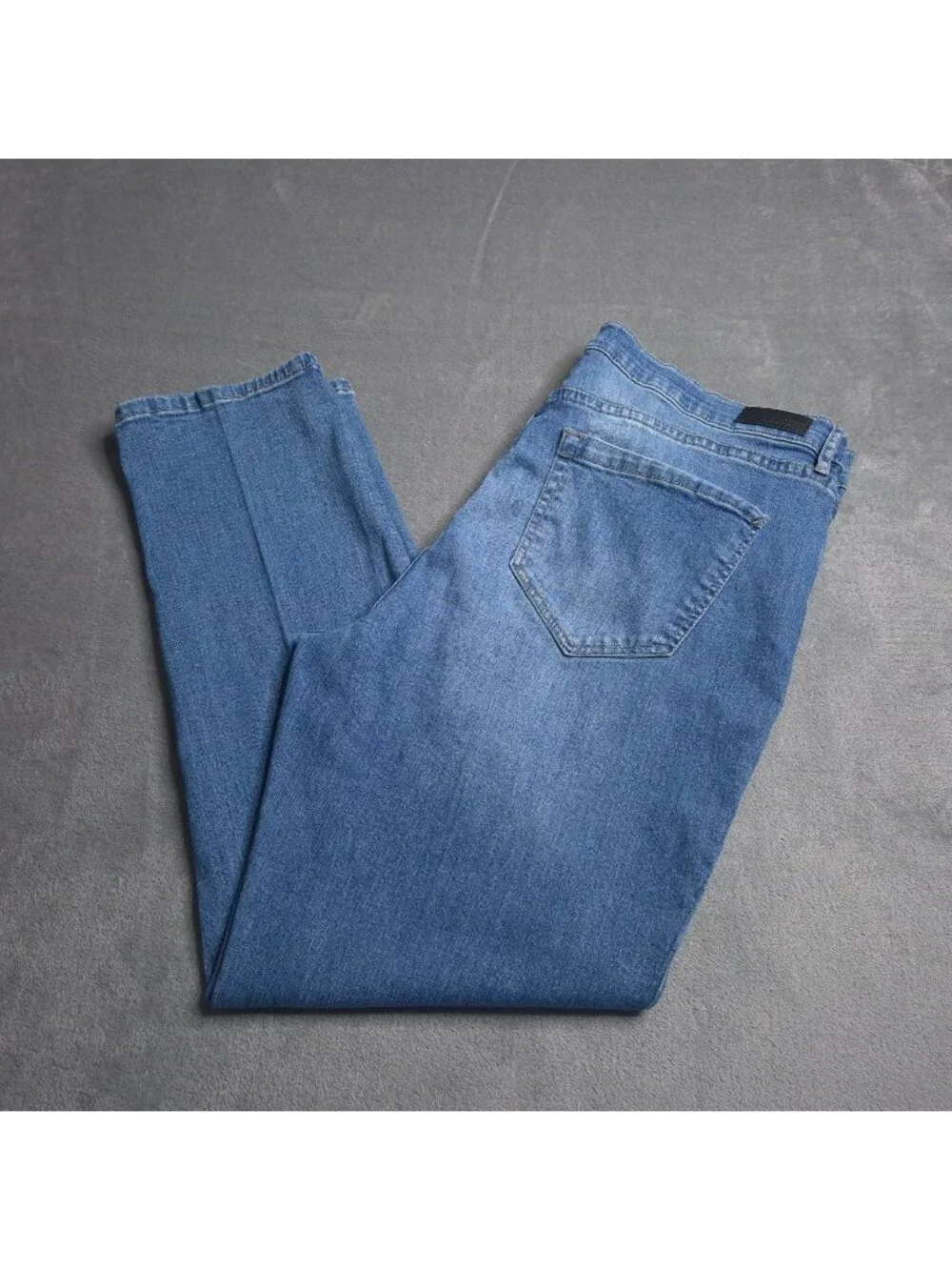 Nicole Miller Nolita Boyfriend Jeans 12 Medium Wash Stretch Comfortable Fit